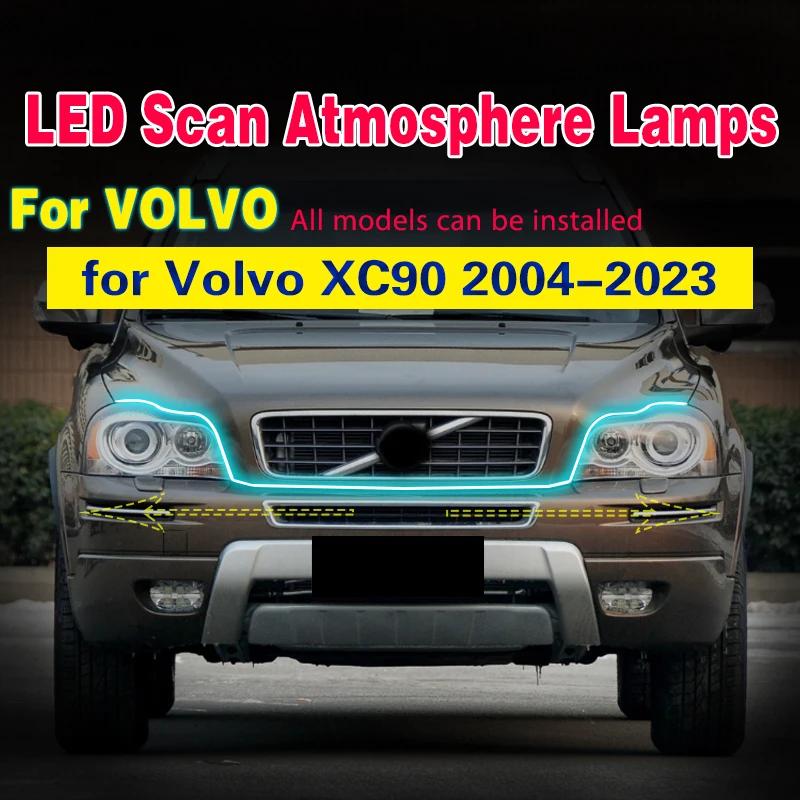 Bande lumineuse LED DRL étanche pour voiture, feu antibrouillard, démarrage du balayage, jour, Volvo