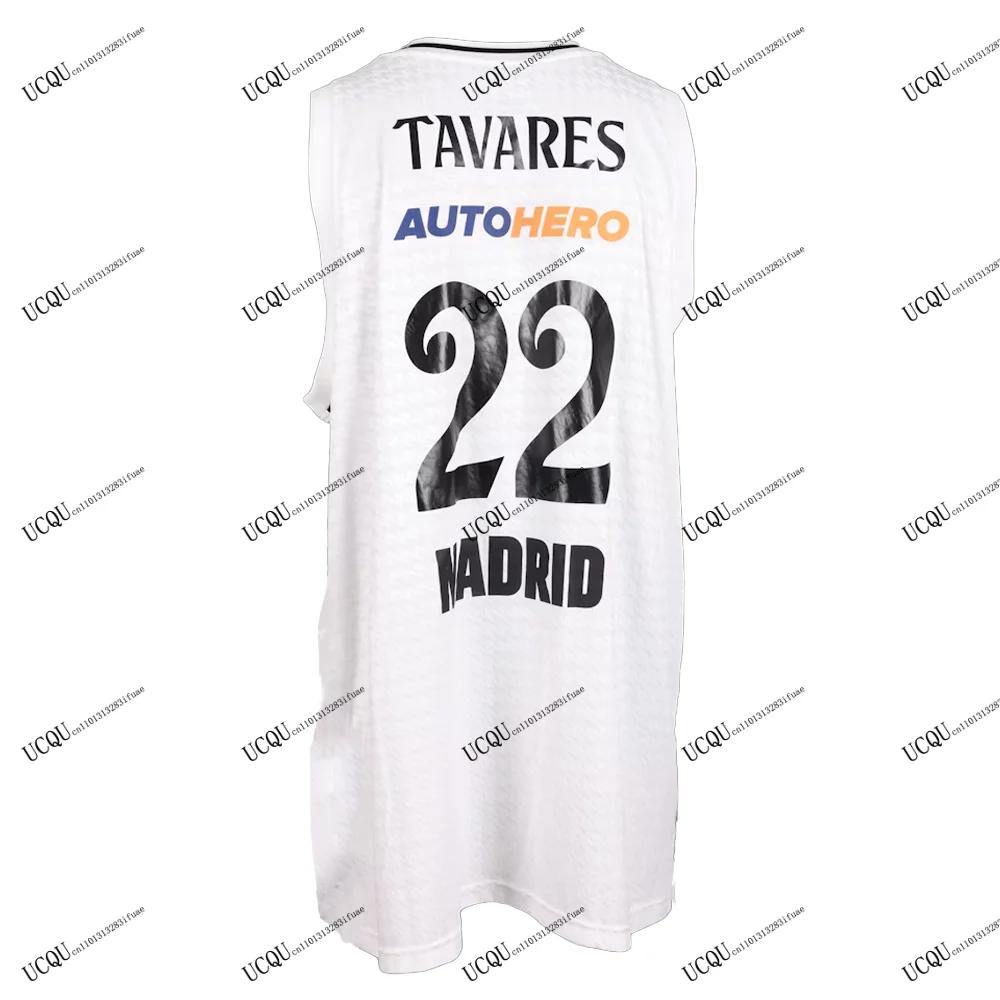 2025-26 Sergio Llull # Maillot de basket-ball 23/7/11/22, T-Shirt imprimé en 3D, Kit de Match d'espa