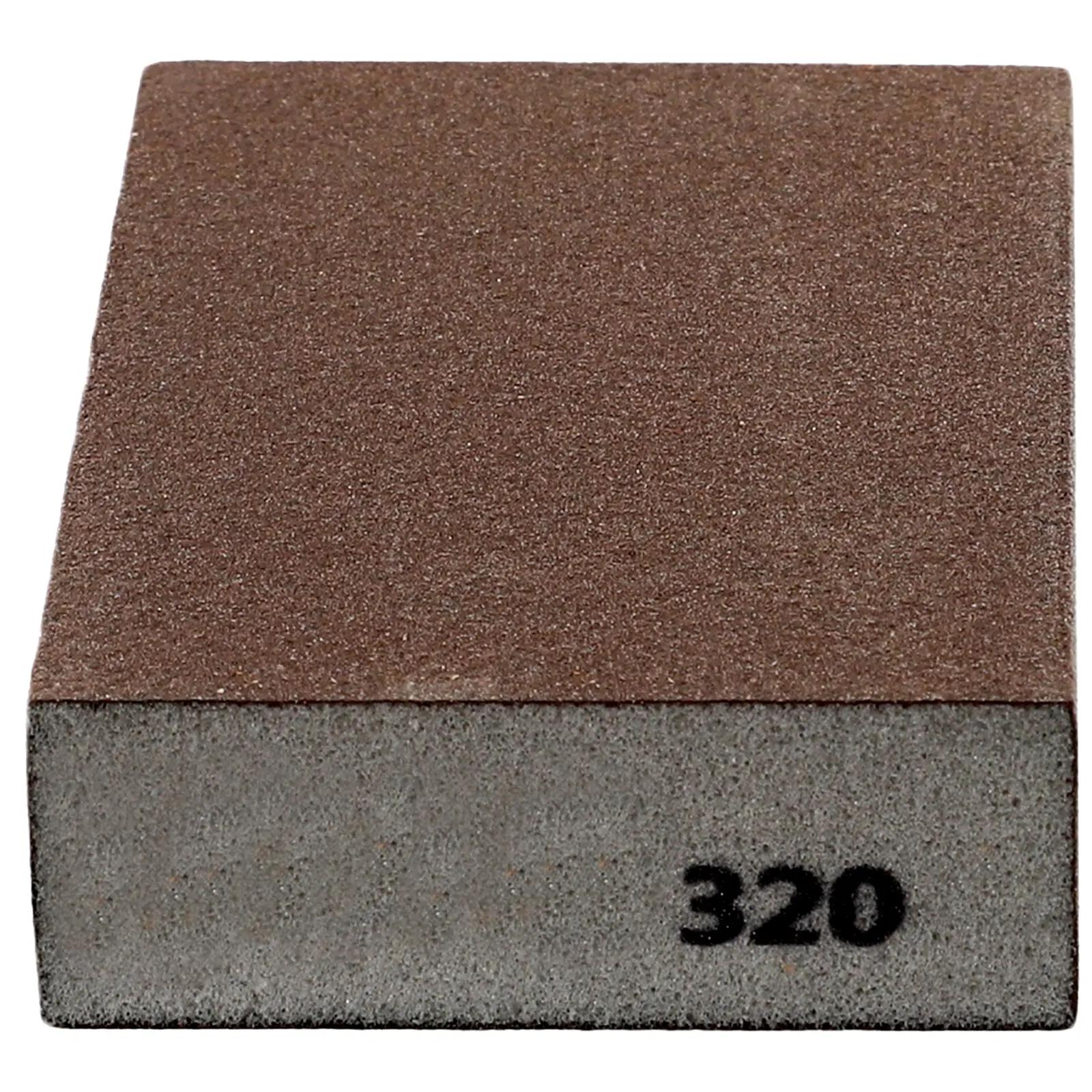 Blocs d'éponge de ponçage grain 60 80 100 120 180 240 320, éponge de meulage murale, bloc de sable, 