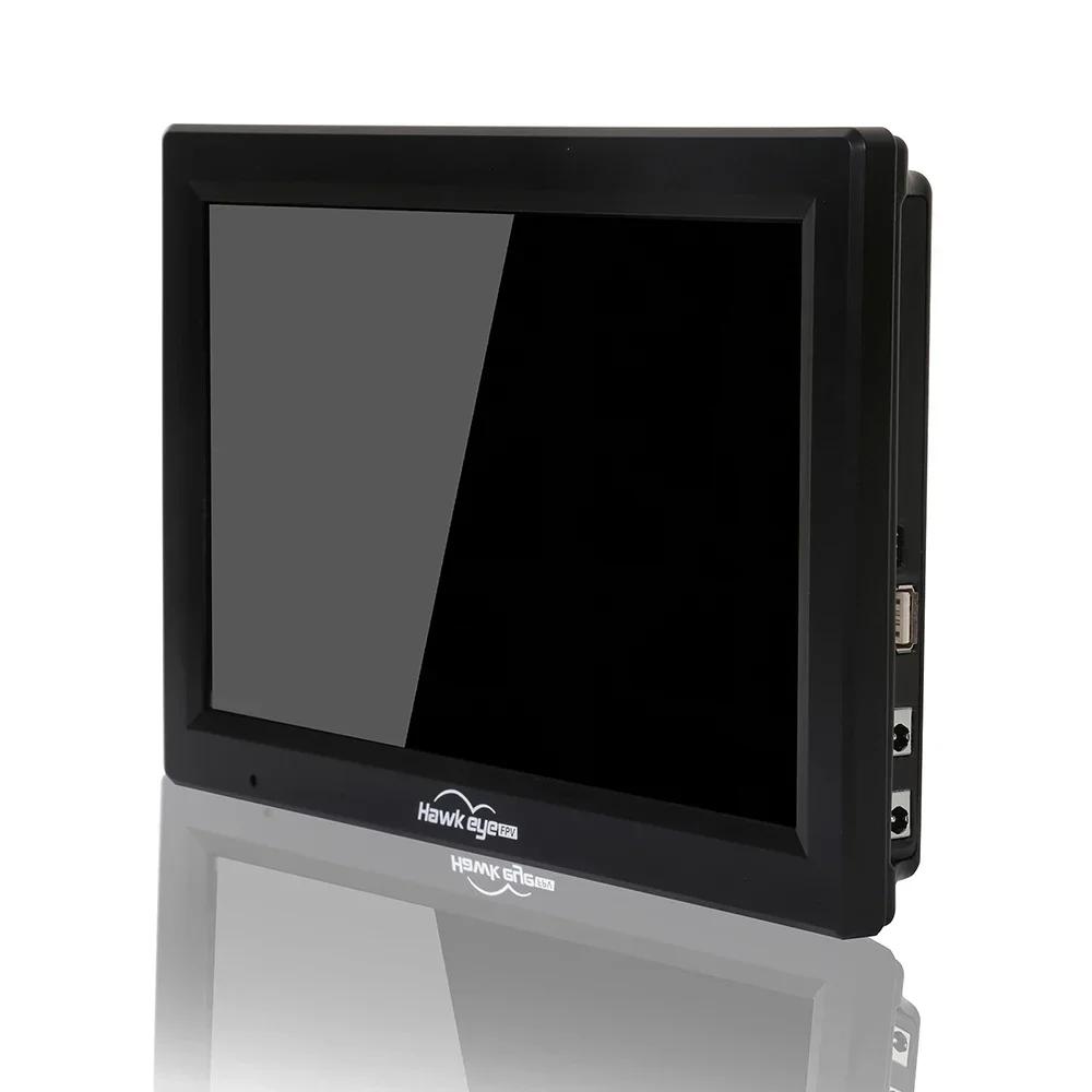 Moniteur FPV Hawkeye Little Pilot Captain X 10,2", double 5.8G RX/1000lux/DVR/HDMI, prise en charge 