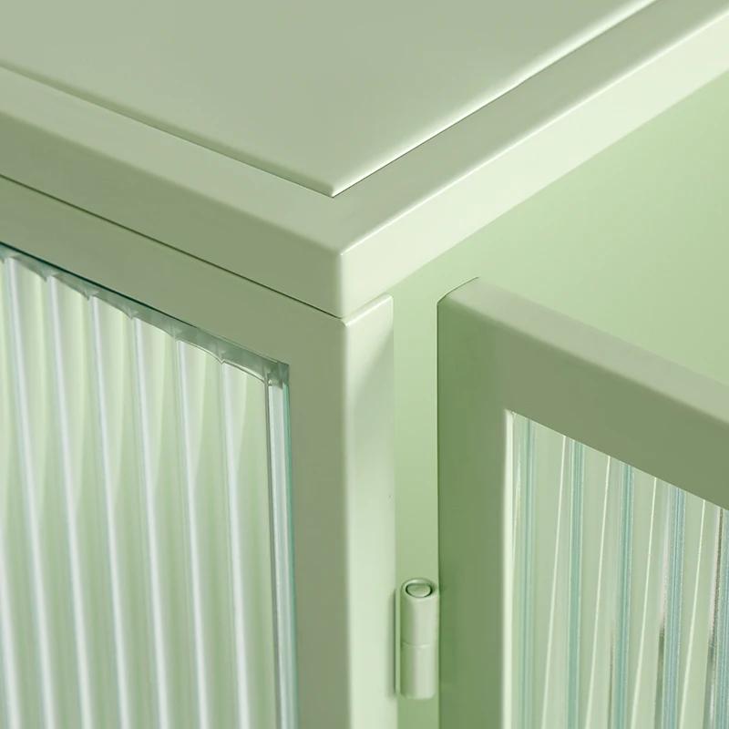 Armoire Murale Moderne à Deux Portes en Verre de 27.56 Pouces, avec Rangement à Trois Niveaux, pour 