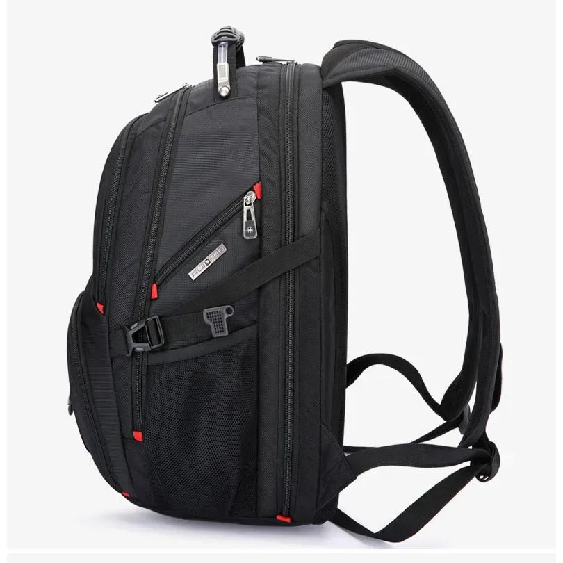 Sac à dos pour ordinateur portable de 17 pouces, multifonctionnel, durable, avec port de charge USB,