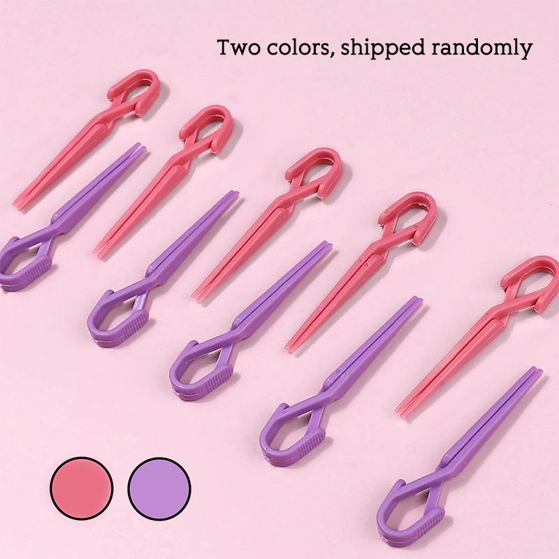 Ensemble de pinces à ongles pour vernis à l'huile, anti-déversement, couleurs mélangées, Clips de Pr