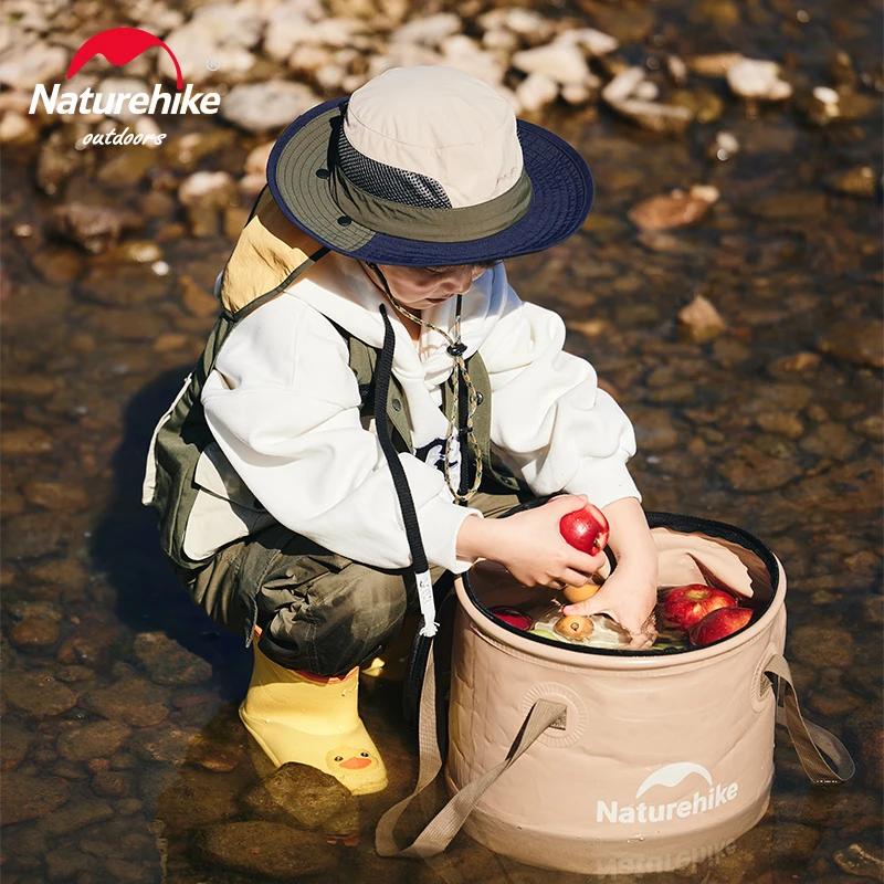 Natureifa-Sac de stockage d'eau pliable multifonctionnel, bassin à eau de voyage, pêche, E27, 10L, 2