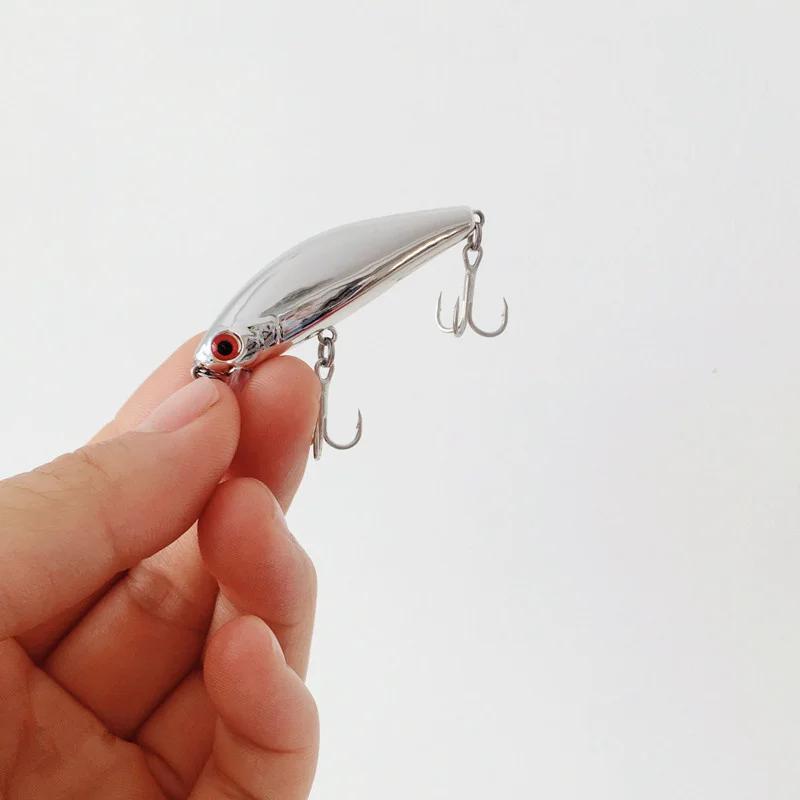 1 pièces 5.5 cm/6.5g Mini Laser dur vairon coulant appât Wobbler Jerkbait manivelle leurres de pêche