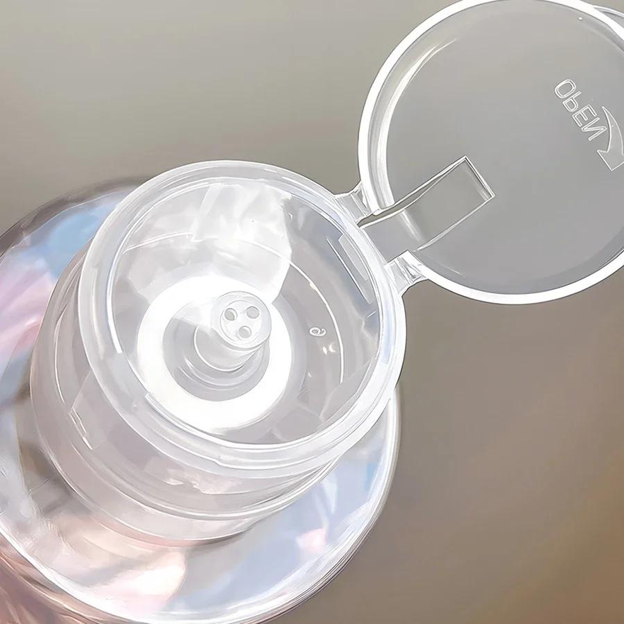 Distributeur de pompe vide verrouillable rechargeable, nettoyeur de manucure, conteneur démaquillant