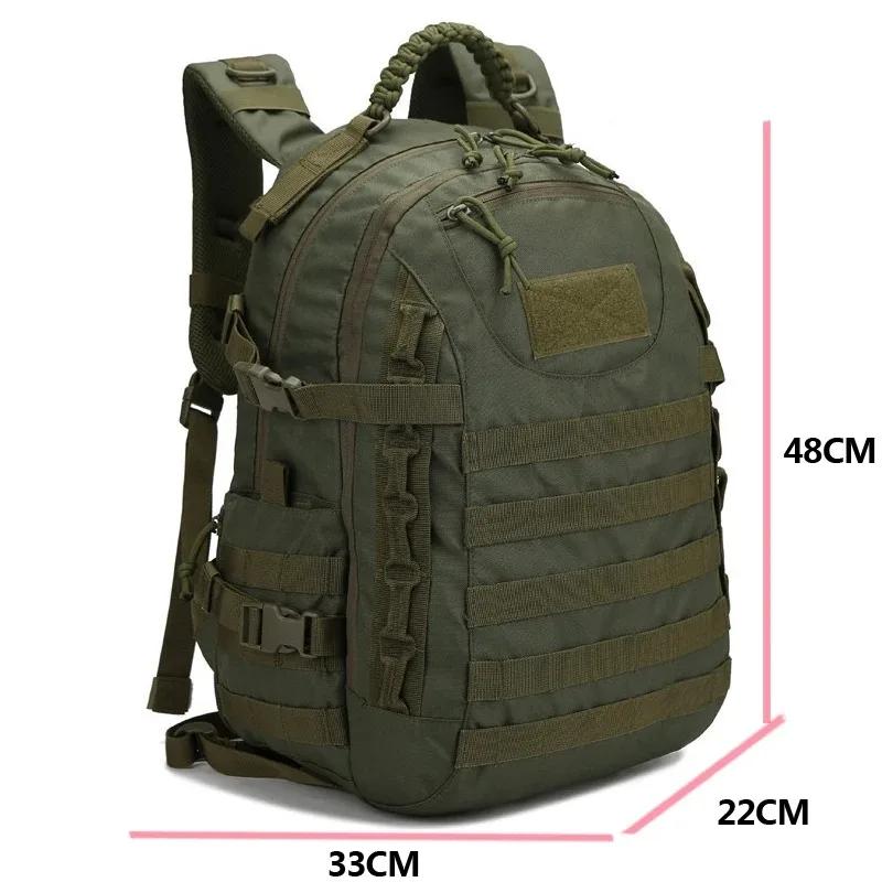 Sac à dos tactique 35L, sac de sport de Camping en plein air, chasse, dos souple, grande capacité