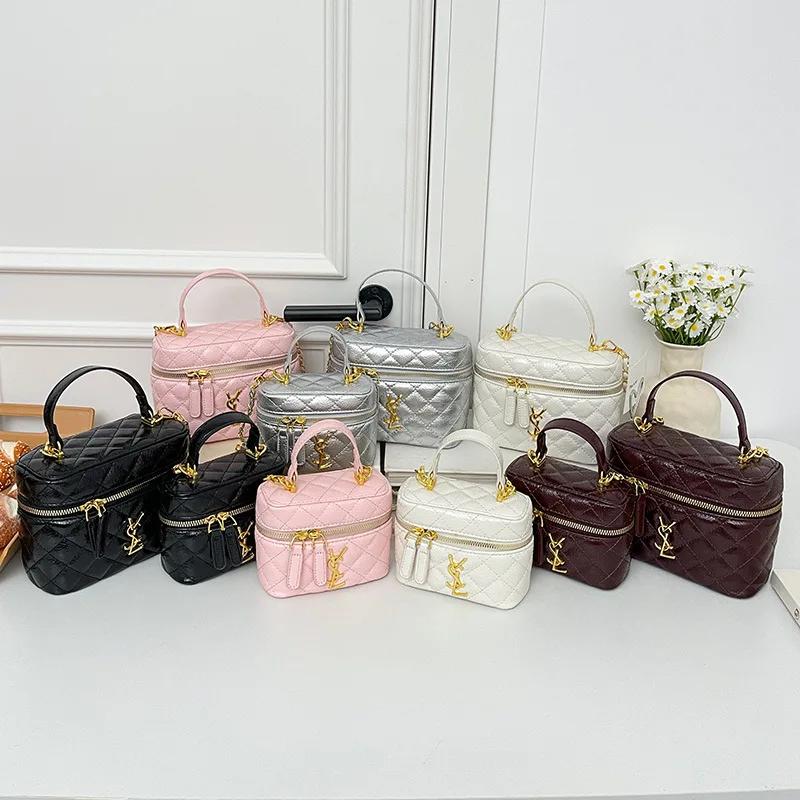Sac bandoulière matelassé haut de gamme pour femme, motif losanges, mini sac à chaîne, polyvalent (à