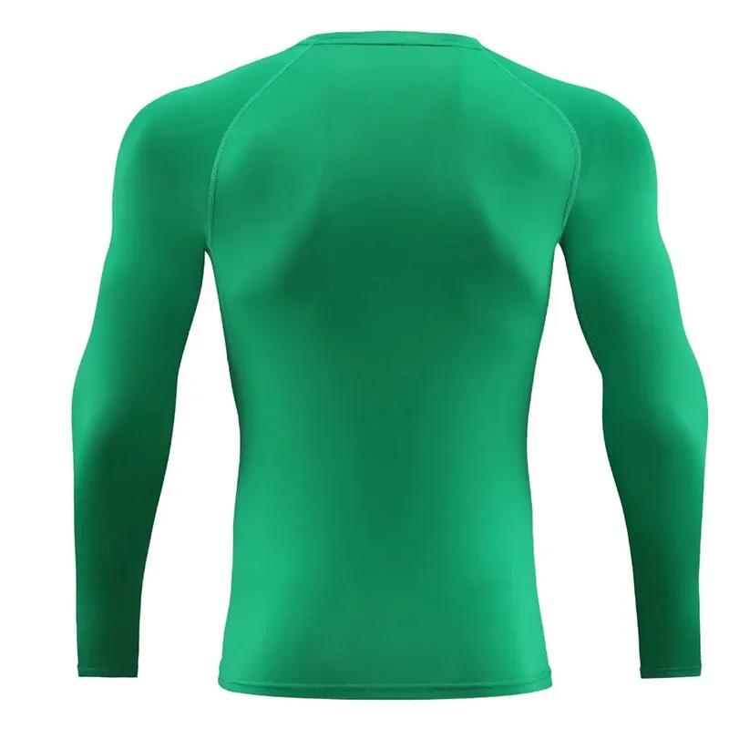 T-shirt compression homme fitness et course - Football jogging salle de sport