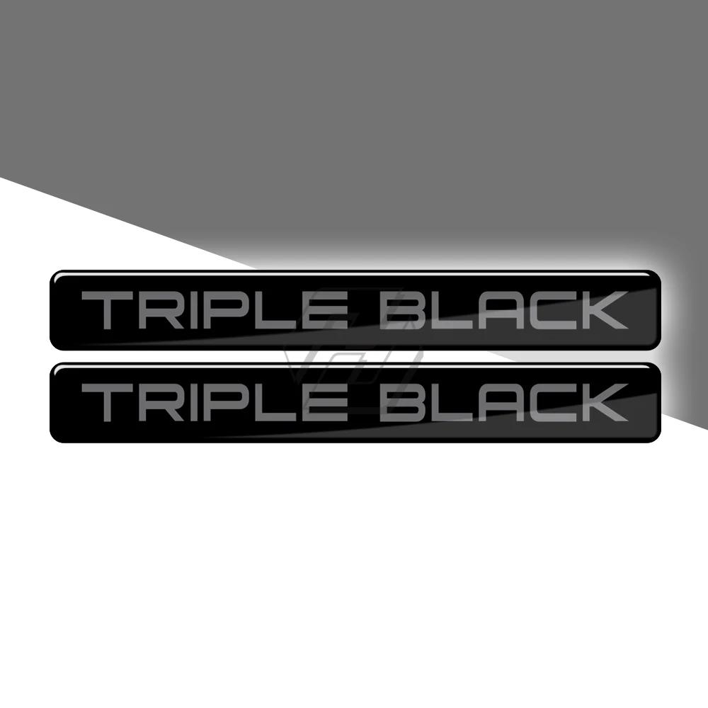 Autocollant noir triple résine 3D, décalcomanies pour BMW Hurrad F700GS F800GS Fenecute GS F850GS Ru