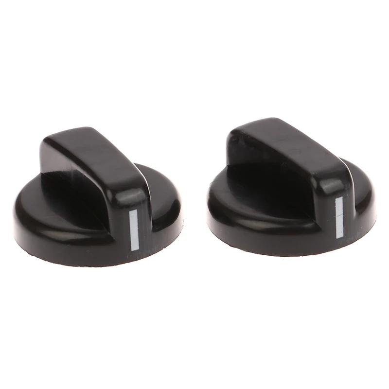 Poignée en plastique générale de 8mm, 2 pièces, remplacement de cuisinière à gaz, bouton de commande