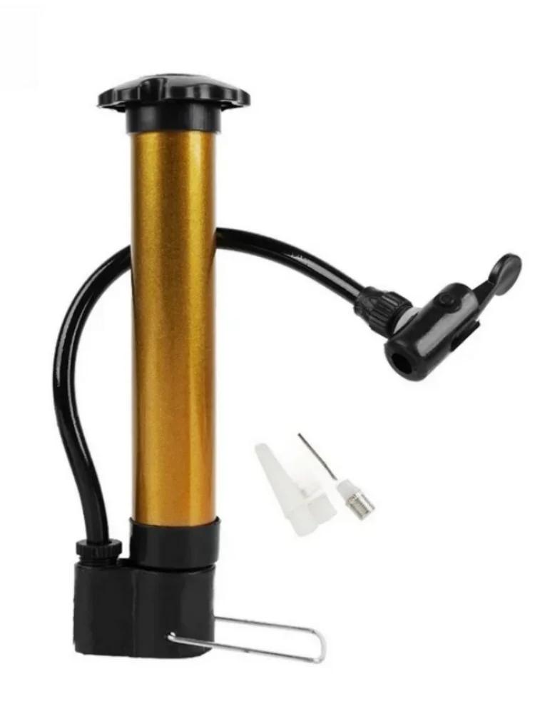 Pompe à Air manuelle pour vélo vtt, 80 PSI, gonfleur de pneus, ballon, Valve Schrader, pompe au sol,