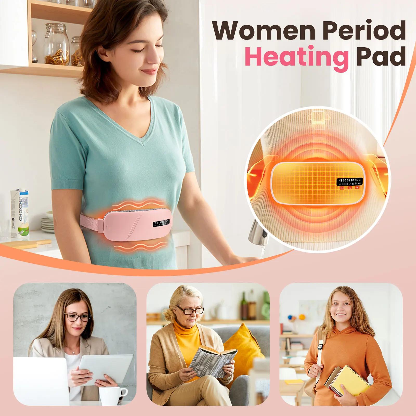 5 Modes de chauffage électrique Vibration taille ceinture de Massage intelligent chaud palais femmes