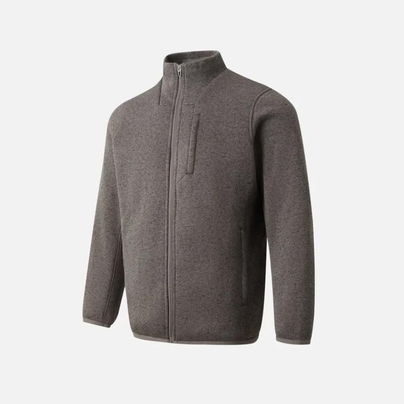 Veste tricotée pour homme, automne-hiver 2026, pour cyclisme, sports, pêche, randonnée, avec doublur