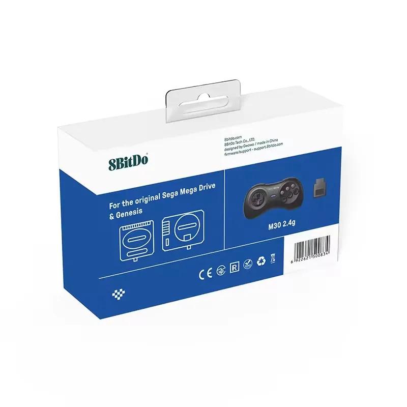 Manette de jeu sans fil 8BitDo M30 2.4G pour le Sega Genesis et Sega Mega Drive d'origine - Sega Gen
