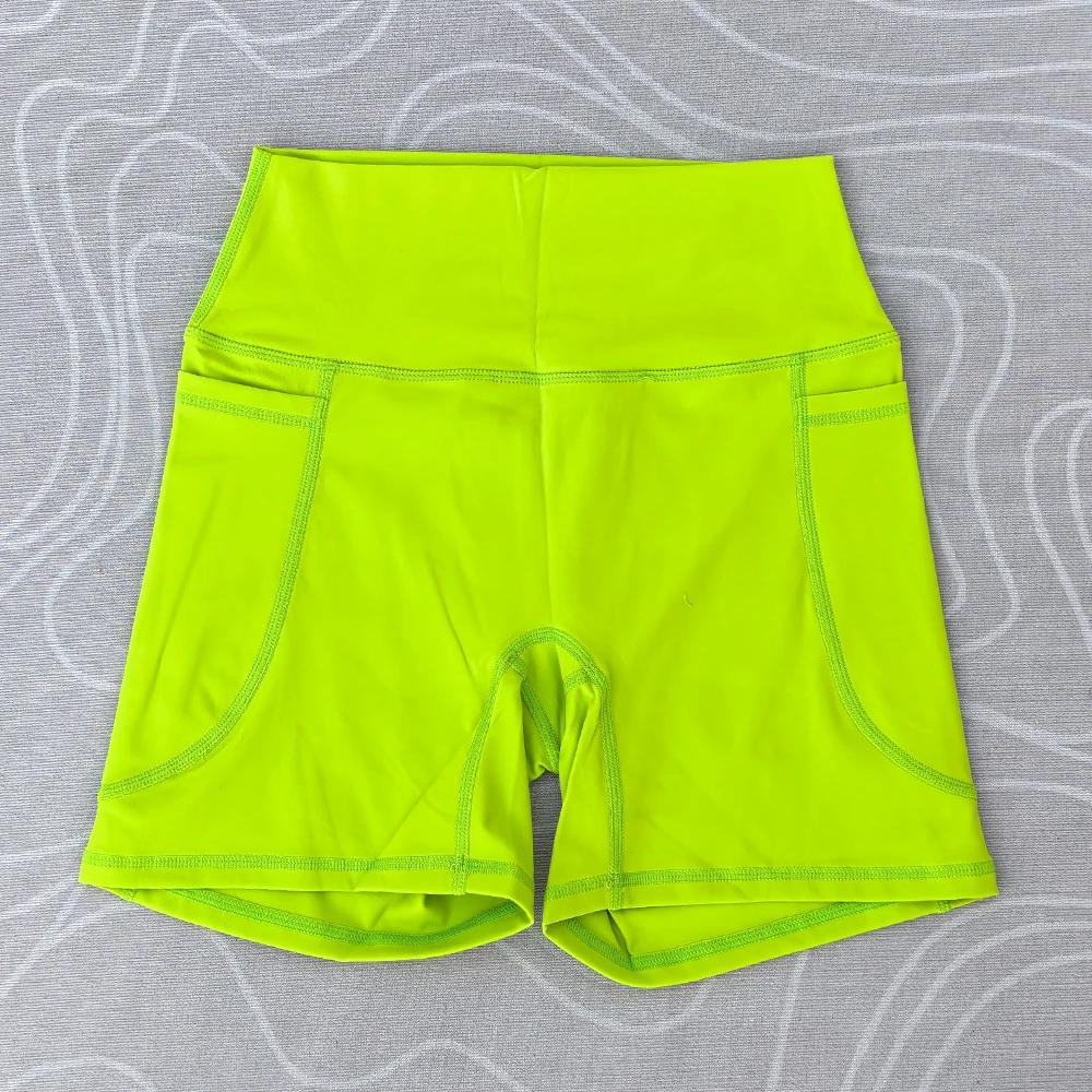 Short de Yoga taille haute pour femmes, pantalon Push-Up pour gymnastique, levage des hanches, poche