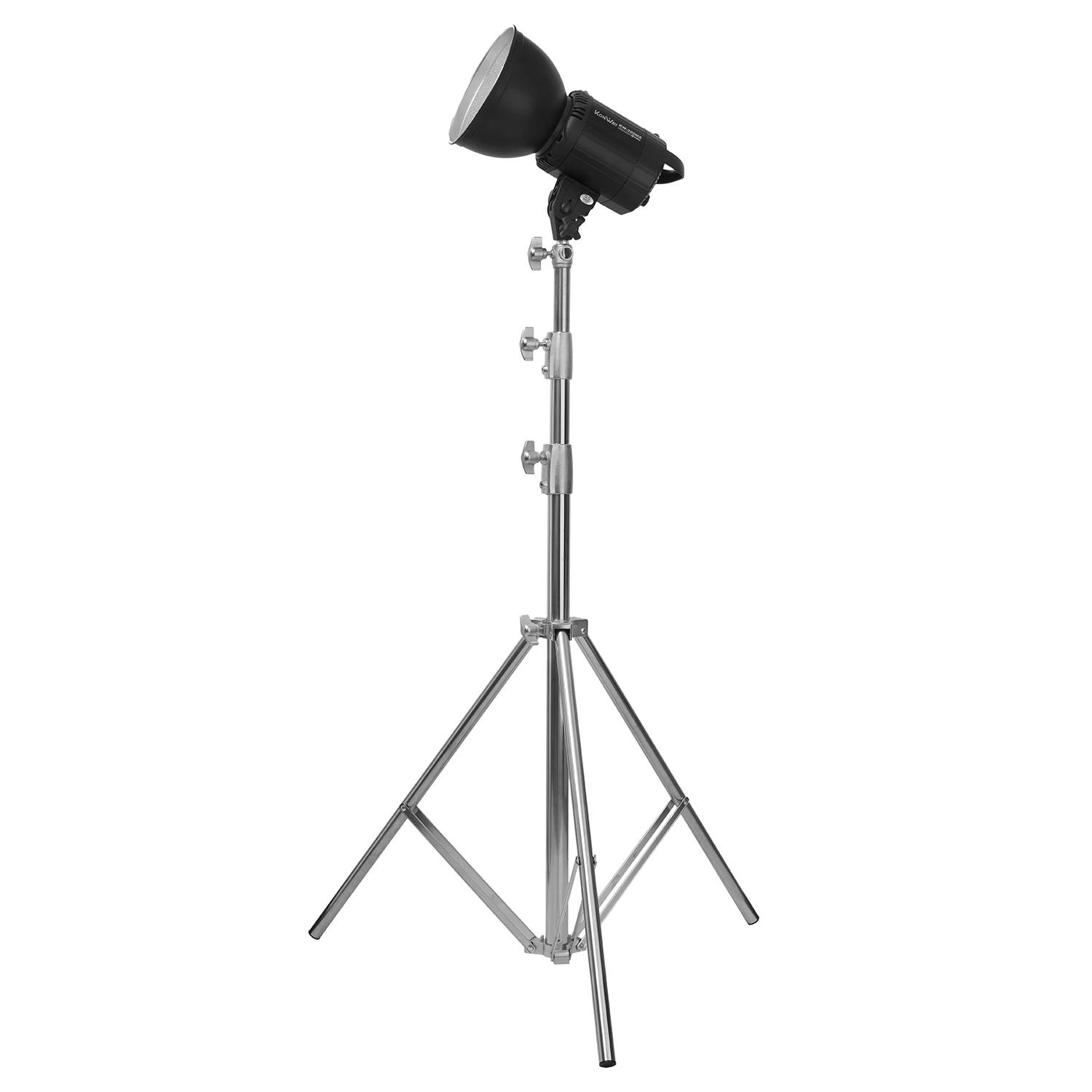 Trépied de Studio vidéo robuste en acier inoxydable, 280cm, grand Support solide pour photographie, 