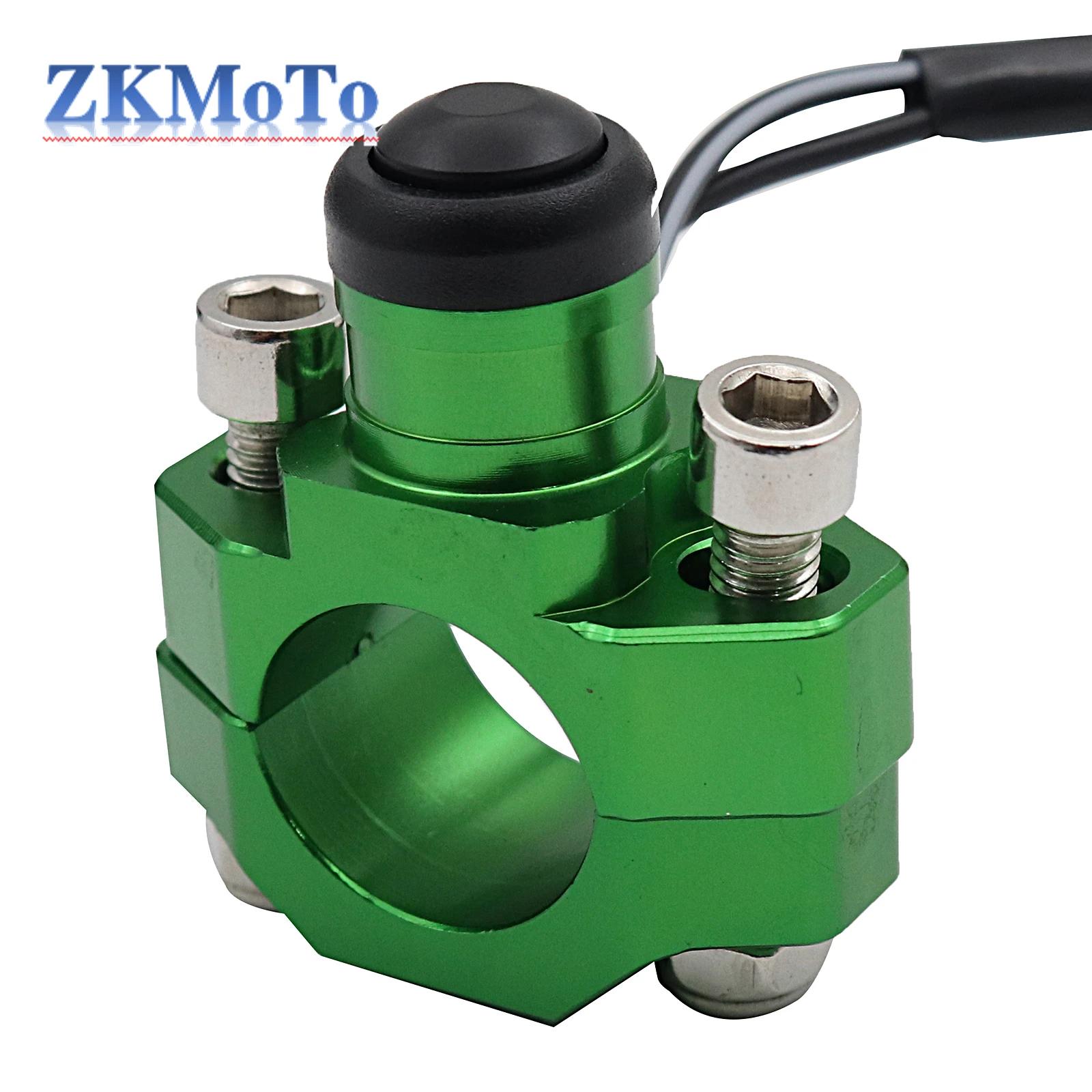 Interrupteur marche/arrêt de démarrage/arrêt en aluminium CNC pour moto, accessoire universel pour K