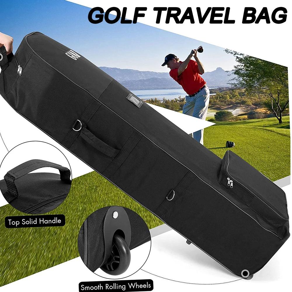 Sacs de voyage de Golf souples avec roues, sac d'aviation de grande capacité, sacs pratiques et dura