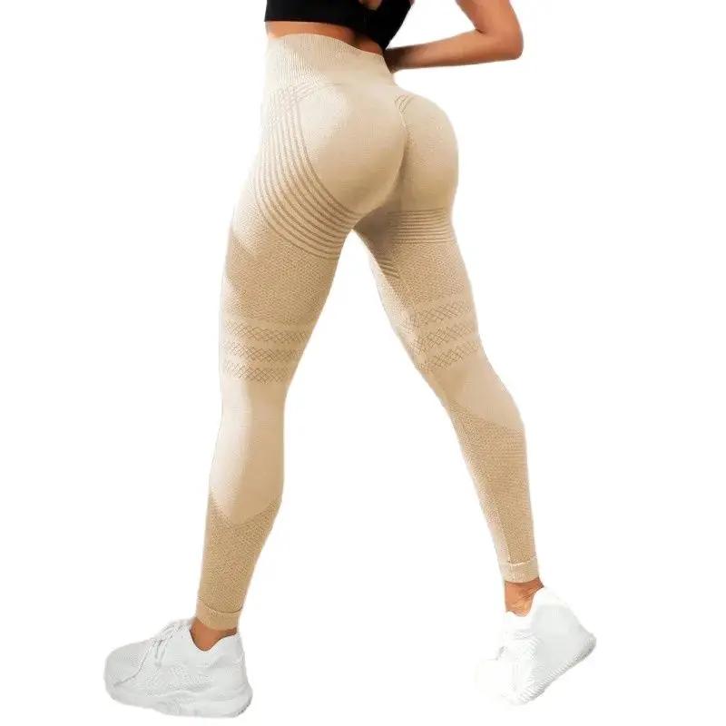 Leggings de yoga de sport 3D pour femmes, pantalons de yoga taille haute, pantalons assiste respiran