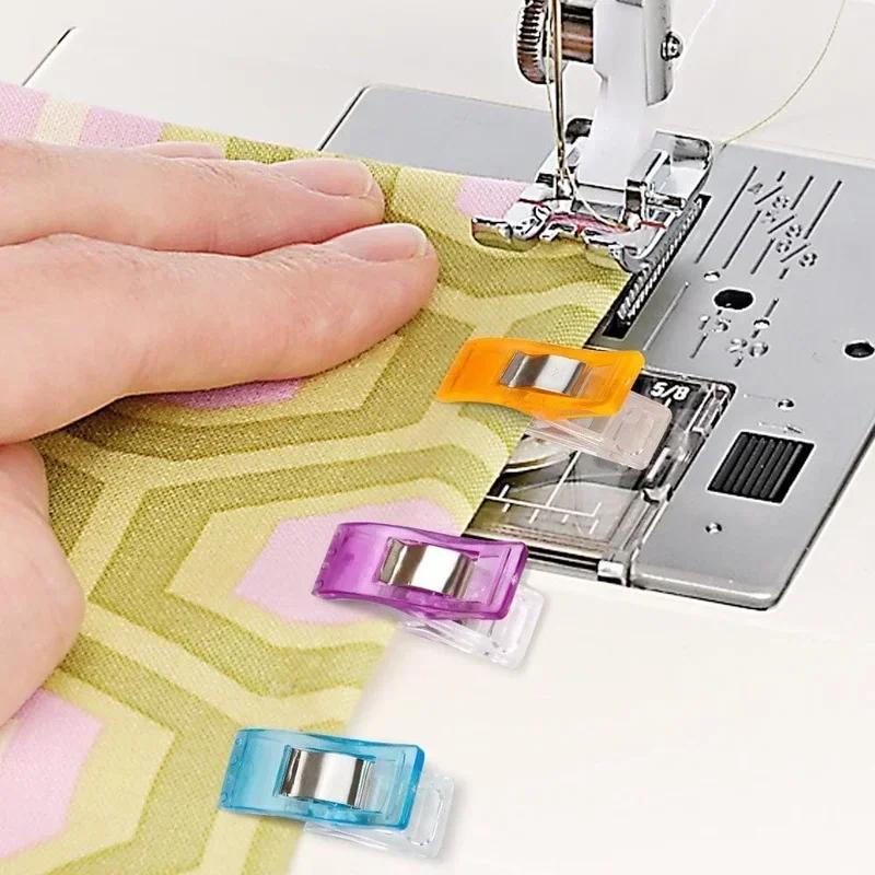 Clips de couture polyvalents, 20/50 pièces, Clips de reliure colorés, Clips de Quilting artisanaux e