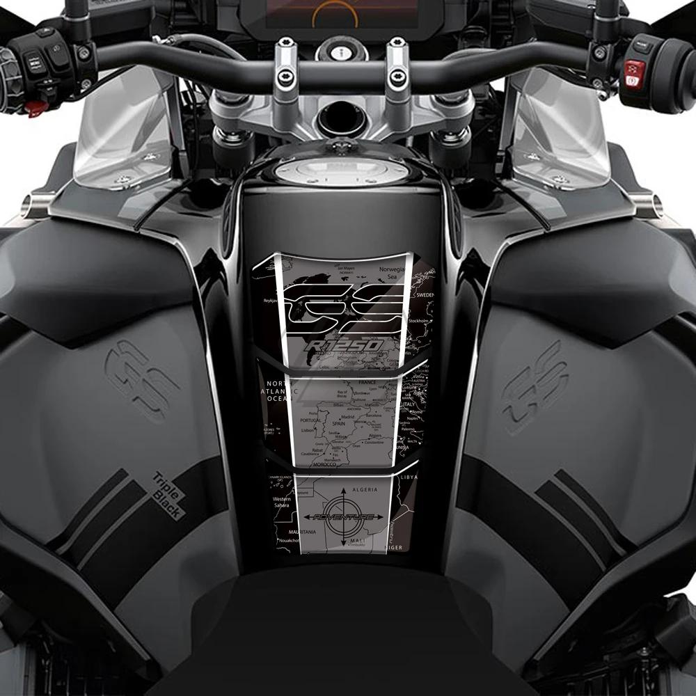Autocollant de protection de tampon de réservoir de moto, autocollant en os de poisson pour BMW R 12