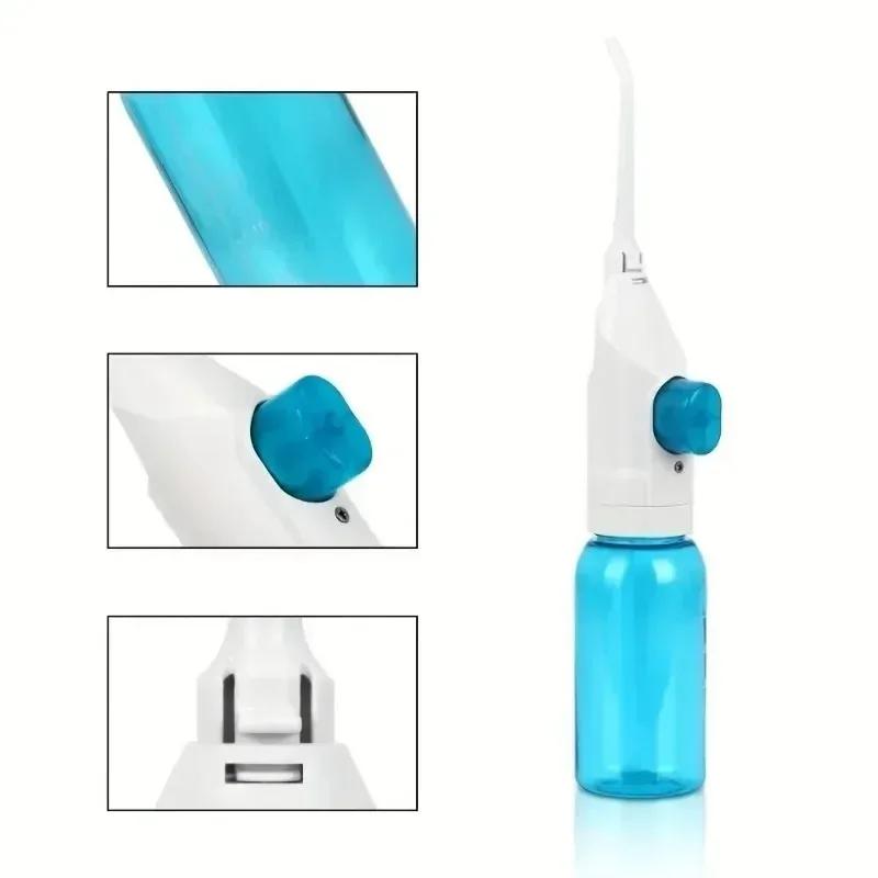 Irrigateur buccal haute pression, hydropulseur Portable, Style cure-dents manuel, nettoie en profond