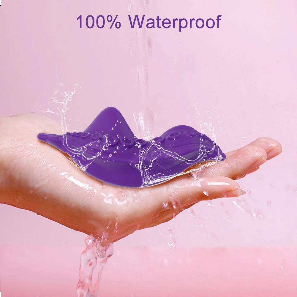 Vibromasseur Bluetooth portable pour femme, télécommande sans fil, anti-clitoris, produits pour adul