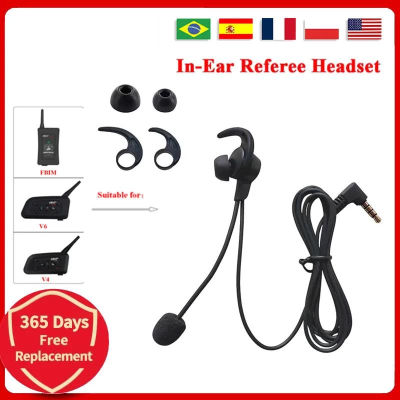 GOREF HIFI-R plein Duplex Football arbitre dans l'oreille écouteurs arbustes casque pour V4C PLUS/V6