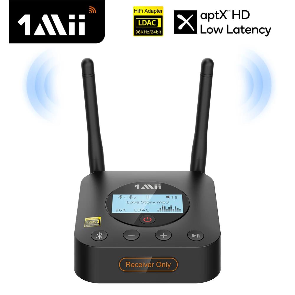 1Mii B06Pro+ – récepteur Bluetooth 5.1, adaptateur HiFi Audio aptX LL HD 3.5mm Aux LDAC pour télévis