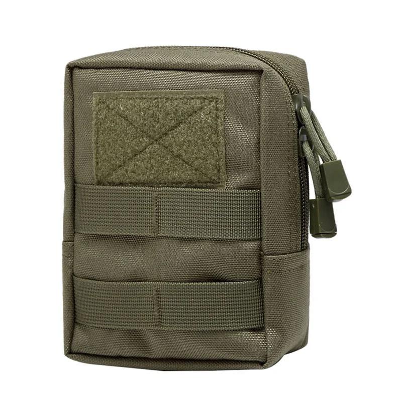 Sacs de taille tactiques d'extérieur 600D, pochette Molle multi-outils, sac de taille à fermeture éc
