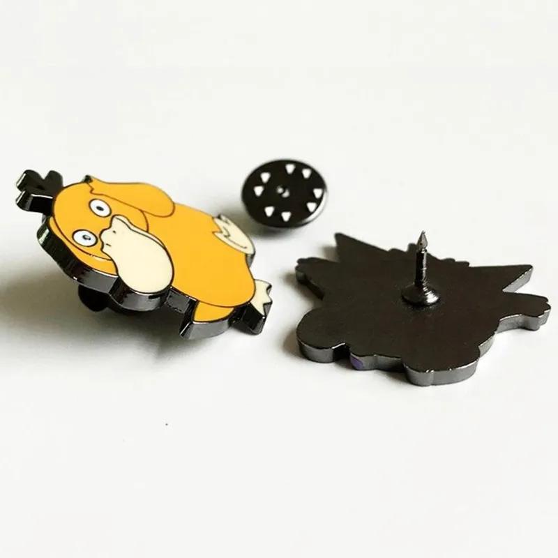 Broches en émail dessin animé Pokemon Pikachu broches Gengar broche sac vêtements Badge cosmique Col