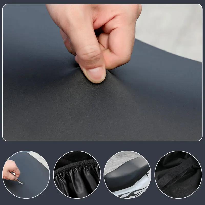 SEAMETAL housses de siège de moto protecteur universel pour coussin de siège de moto tapis de couver
