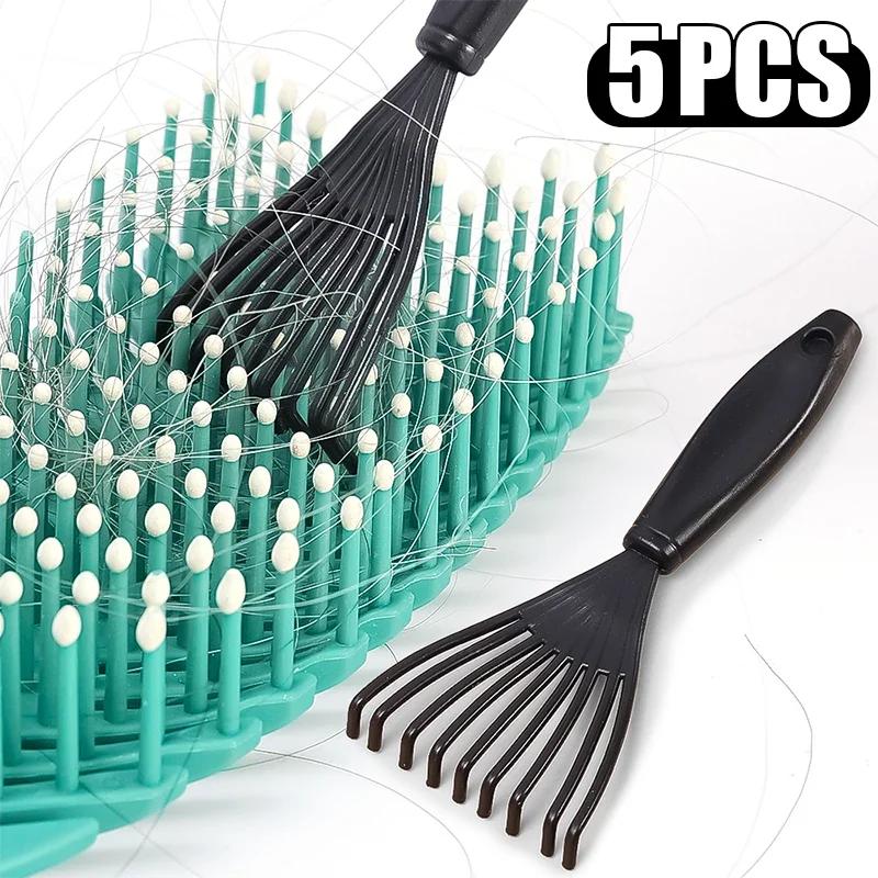 Mini nettoyeur de peigne en plastique, brosse à cheveux intégrée, épilateur, poignée domestique, bro