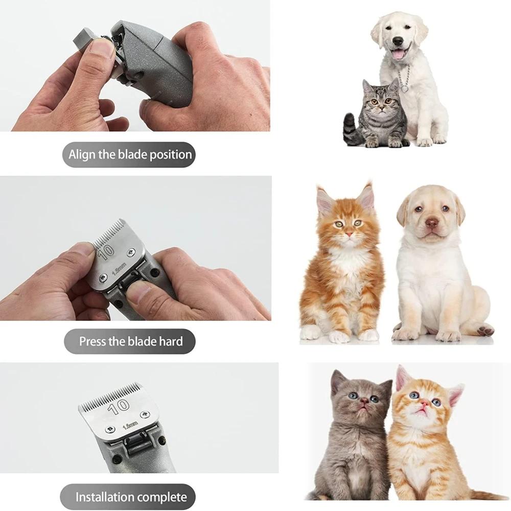 Remplacement de tondeuse de toilettage pour chien, compatible avec les tondeuses pour chien Andis Wa