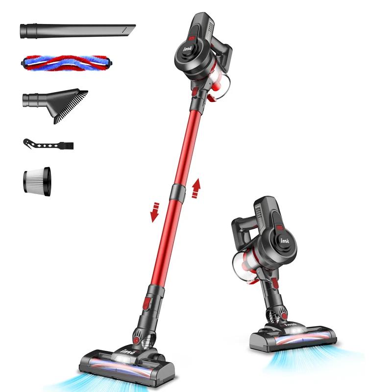 Aspirateur sans fil INSE N650-01, autonomie jusqu'à 45 services, déterminer l'aspirateur injuste
