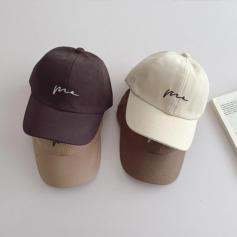 Chapeau de Baseball pour enfants de 2 à 8 ans, couleur unie, pour garçons et filles, chapeaux en lan