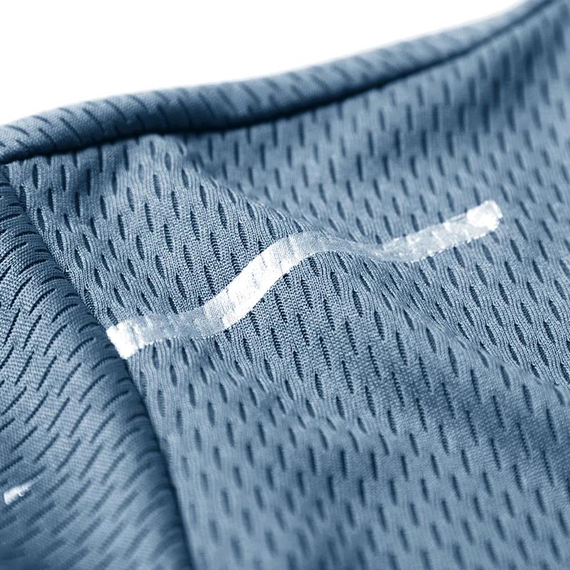 YJKVUR 2026 T-shirts d'été pour hommes à séchage rapide, anti-humidité, col rond, en maille, pour la