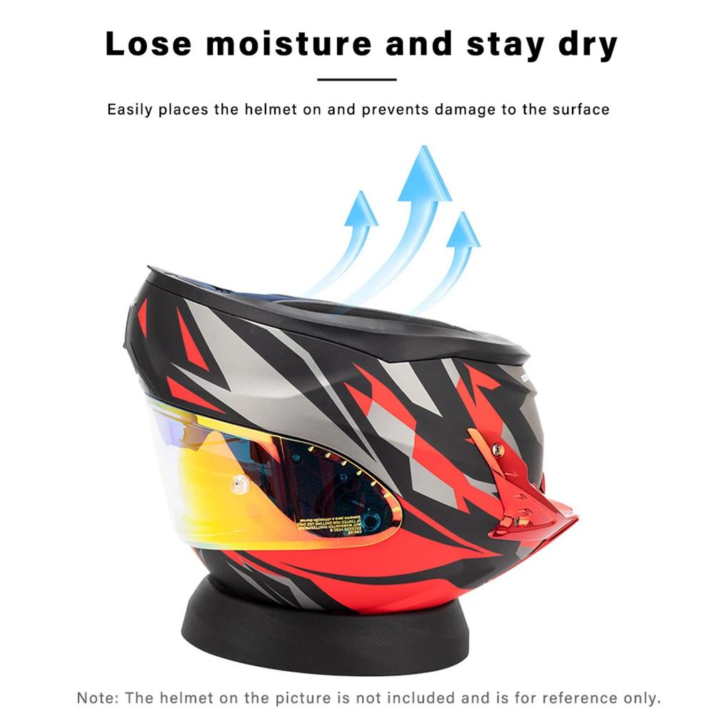 SOMAN – coussin de Support de casque de moto Portable, anneau de beignet, résistant aux rayures, ant