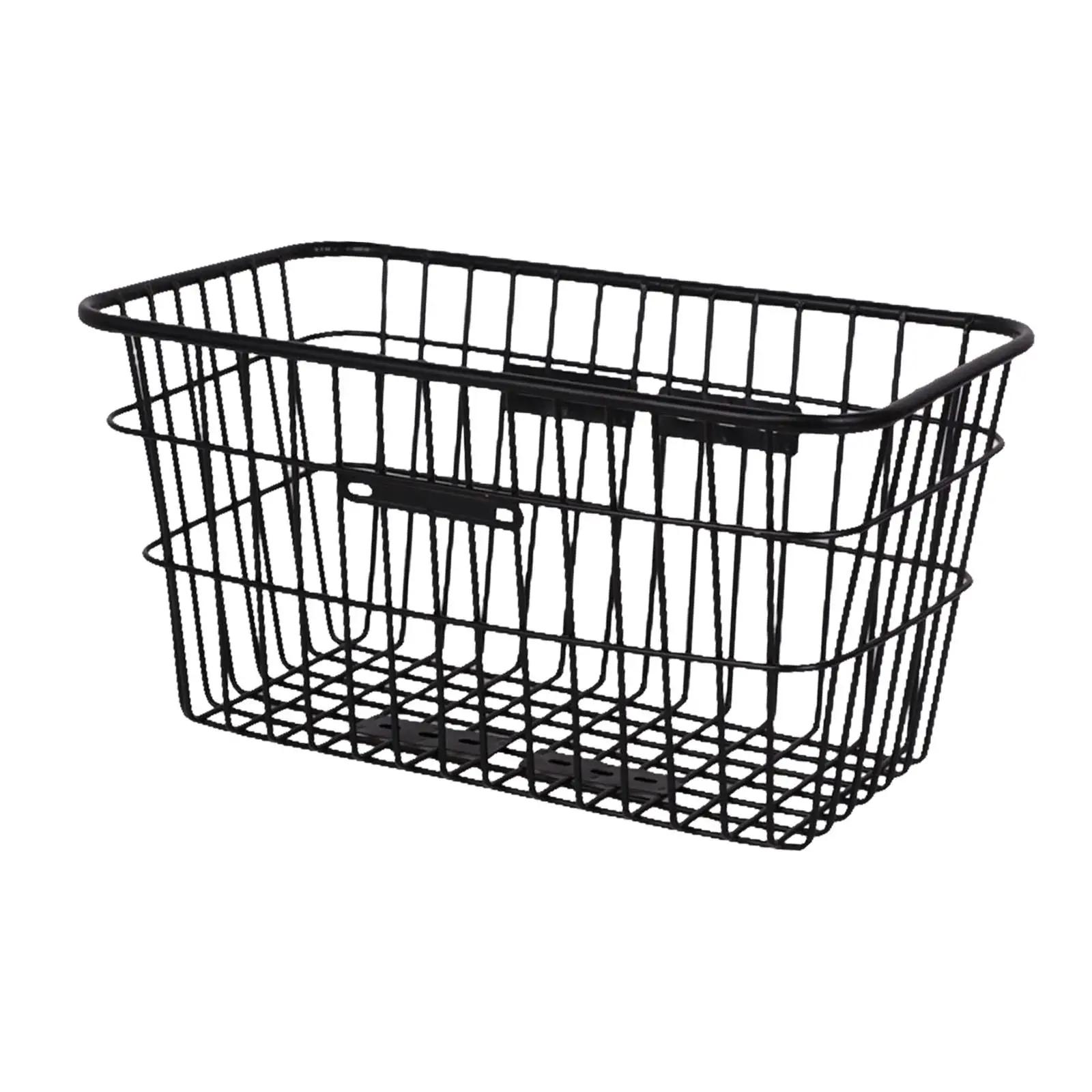 Panier de vélo grand panier de rangement d'accessoires pour faire du shopping Camping cyclisme