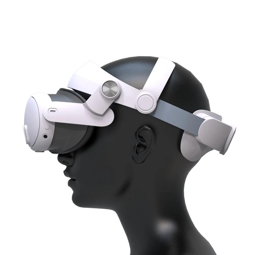 Sangle de tête réglable pour Meta Quest 3, Elite Resubdivision, casque VR, améliore le confort, acce