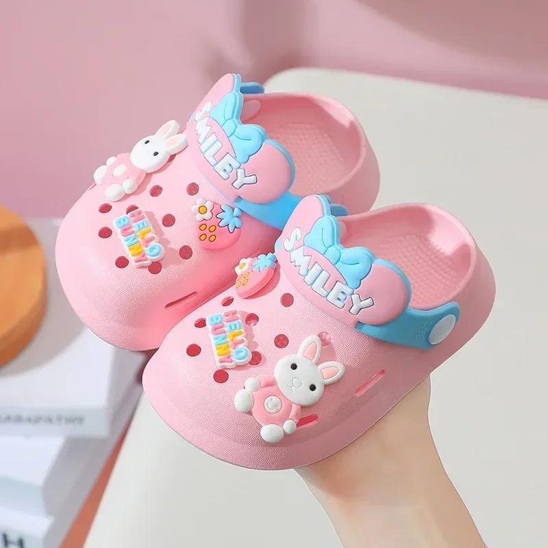 Pantoufles Chaussures pour bébé Sandales Mules Sandales respirantes pour garçons et filles avec seme