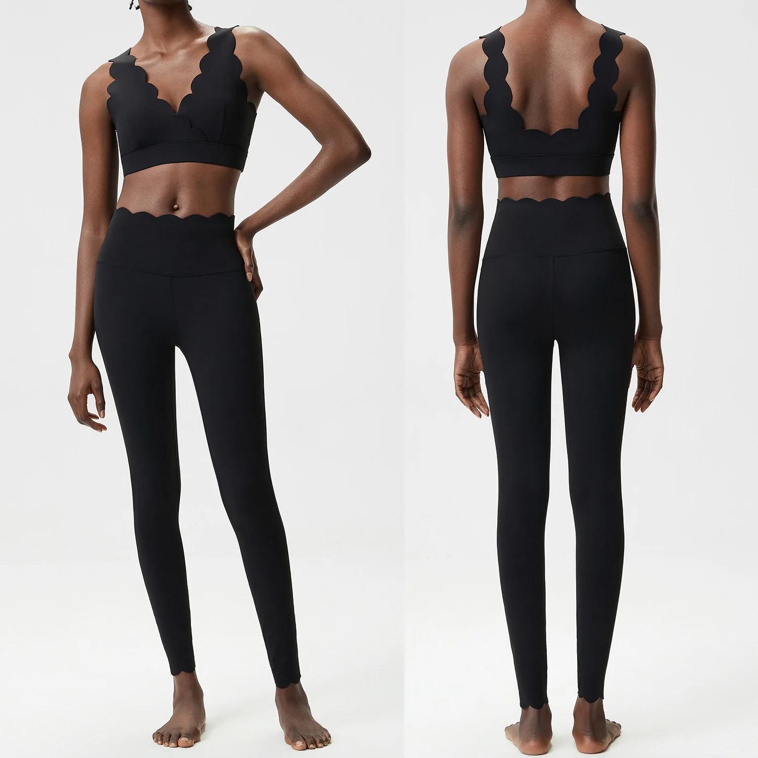 Ensembles de survêtements 2 pièces pour femmes, tenues de vacances, vêtements de sport et de gym pou