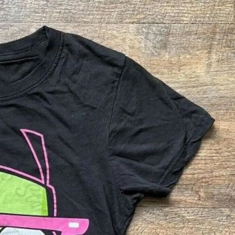 T-shirt imprimé gothique Harajuku Punk, style Y2k, manches courtes, coupe ajustée, crop top pour fem