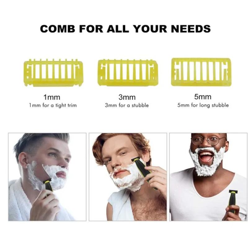 Rasoir électrique pour hommes tondeuse à barbe professionnelle rasoir sans fil corps Trimer USB Rech