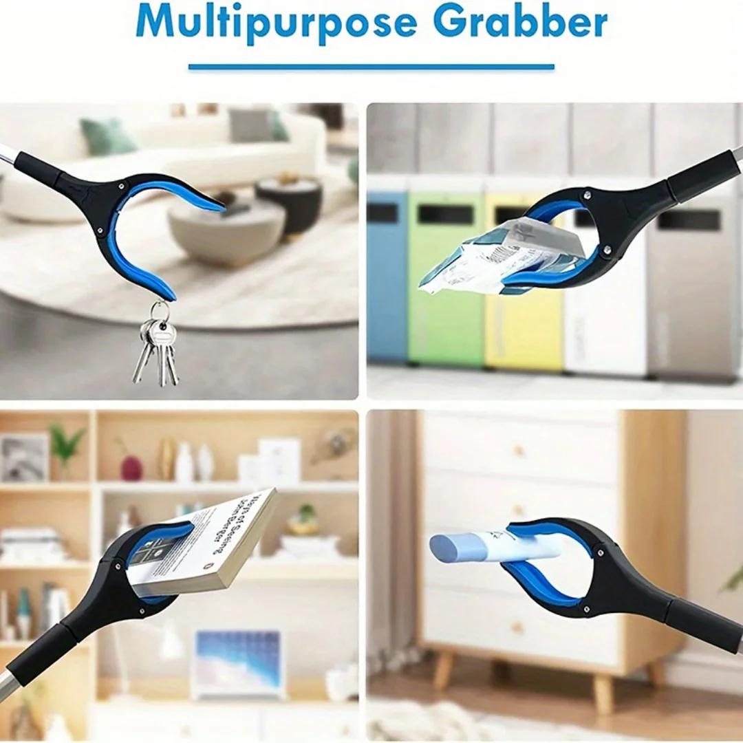 Pince pliable extension ressort poignée poubelle ramasser griffe aide à la mobilité extérieur intéri