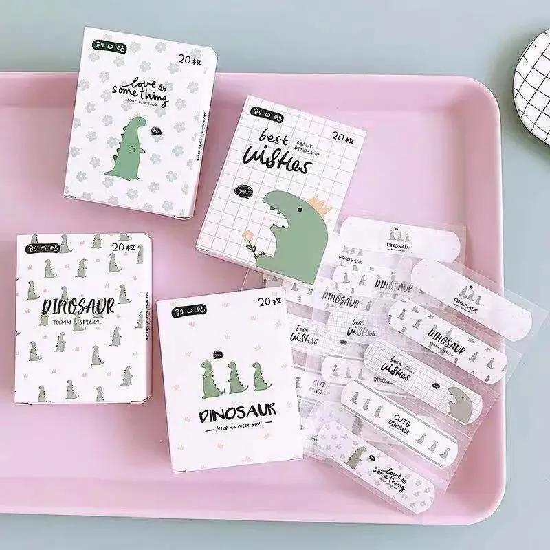 Pansements Adhésifs Imperméables pour Enfant, Kit de Premiers Secours, Autocollants pour Plâtre, 20 