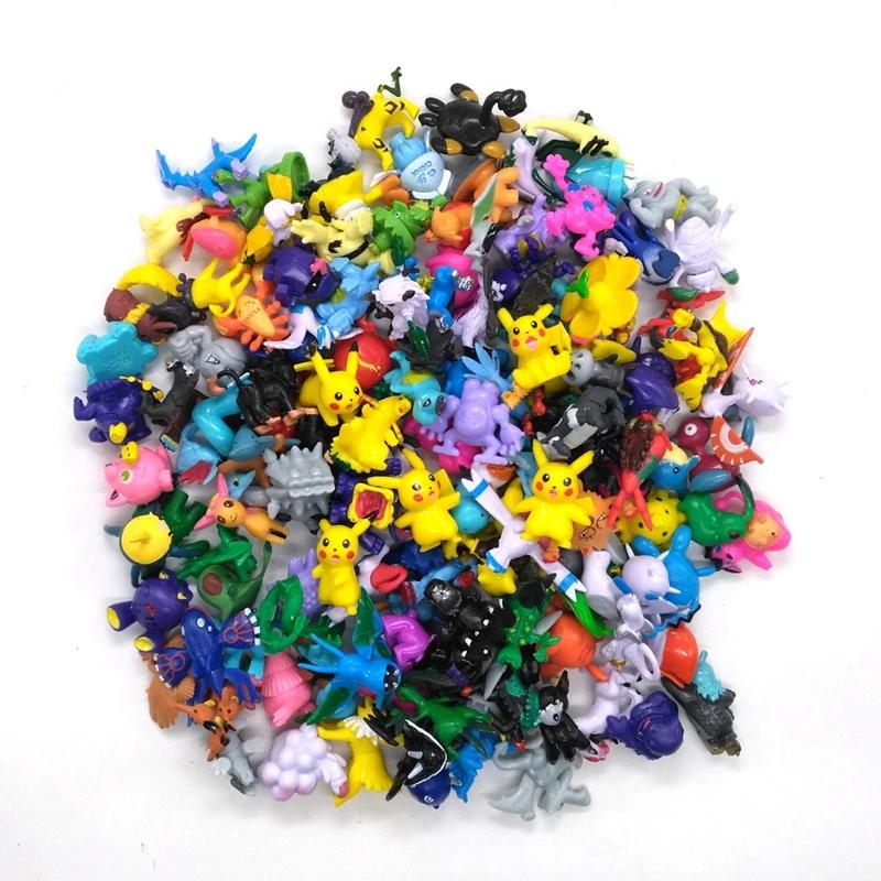 Mini figurines Pokemon Pikachu, 24 pièces, Charizard Charmander écureuil Venusaur, Collection en PVC