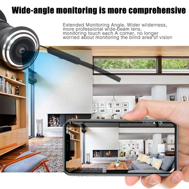 Tuya Smart Life vidéo judas Wifi caméra détection de mouvement visionneuse de porte sans fil vidéo p