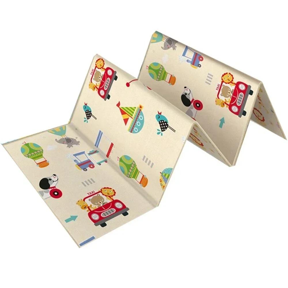 Tapis de jeu pliable pour bébé, tapis éducatif Non toxique pour enfants dans la pépinière, tapis d'e